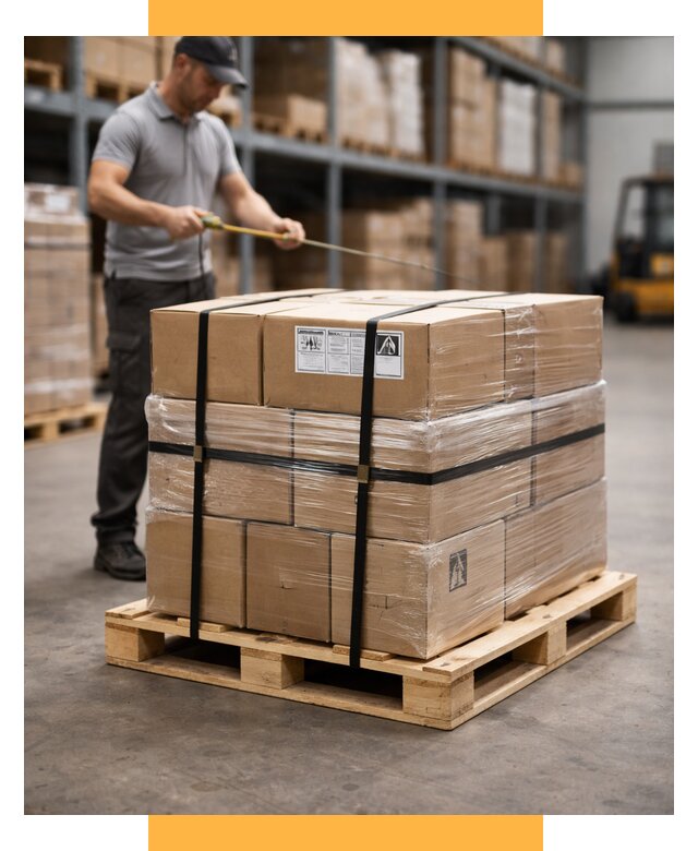 Упаковка и паллетирование грузов от 3585 р. | СетСервис-Снг