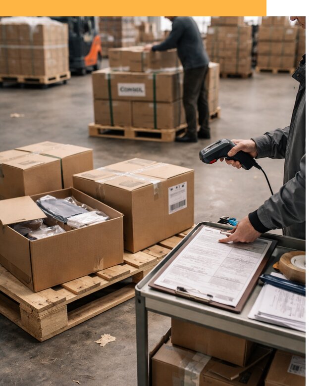 Сборные грузы из Китая: доставка, склад и таможня от 18437