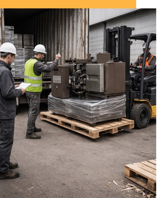 Доставка промышленного оборудования из Европы от 46094