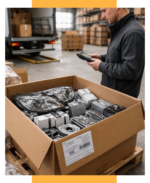 Доставка автозапчастей из Европы под ключ от 12804 р. | СетСервис-Снг