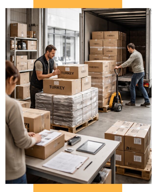 Доставка одежды из Турции от 6658 р. под ключ, СетСервис-Снг