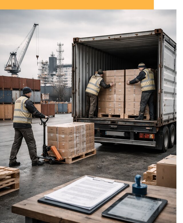 Доставка грузов из Латвии от 25608 руб, морская, авто, авиа