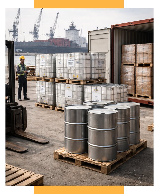 Доставка химического сырья из Индии от 256075 р. | СетСервис-Снг