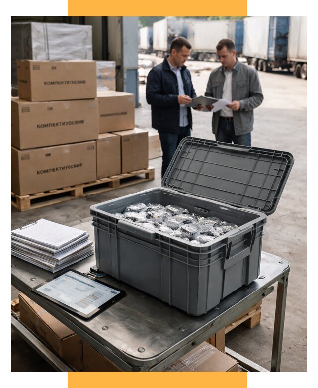 Перевозка комплектующих из Китая от 6658 р. | СетСервис-Снг