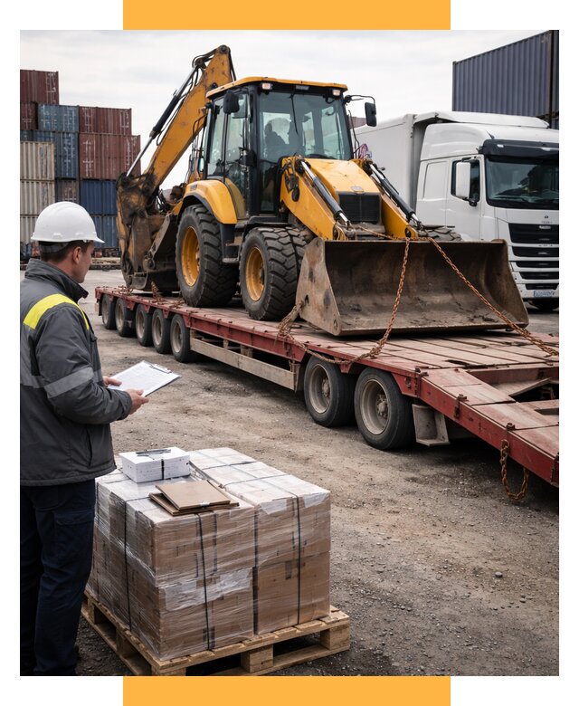 Международная перевозка спецтехники от 46094 р., СетСервис-Снг