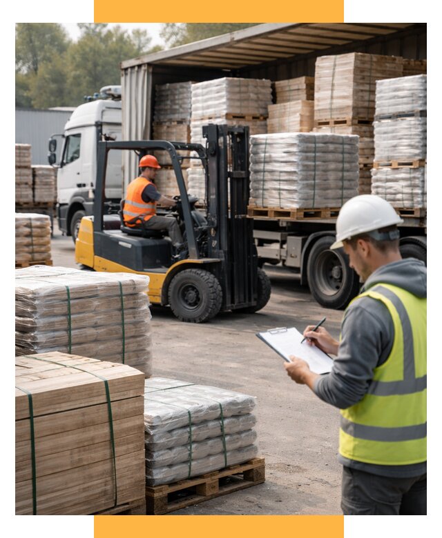 Перевозка строительных материалов от 5634 р. | СетСервис-Снг