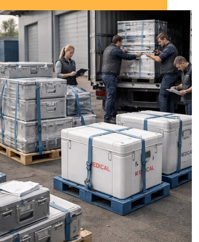 Перевозка медицинского оборудования по всему миру от 15365 руб