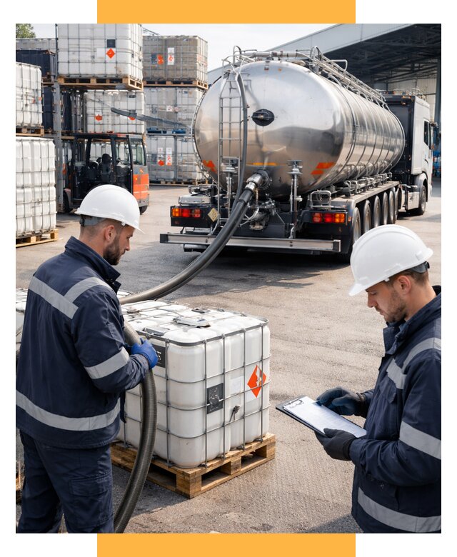 Перевозка химического сырья от 8707 р. Логистика СетСервис-Снг