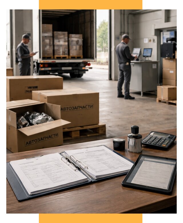 Таможенное оформление автозапчастей под ключ от 8707 р., СетСервис-Снг