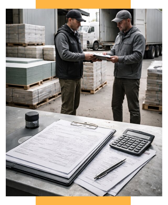 Таможенное оформление стройматериалов от 8707 р. | СетСервис-Снг