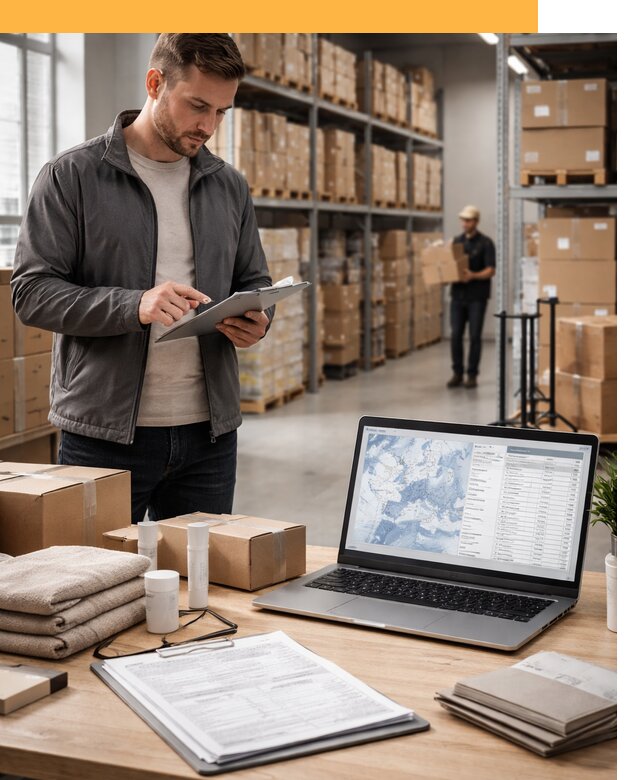 Закупка товаров в Европе под ключ: доставка, таможня от 7682 руб